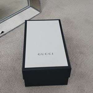 gucci shoe box ebay|Gucci sneakers classic.